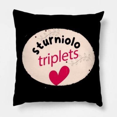 Sturniolo Triplets Throw Pillow Official Sturniolo Triplets Merch