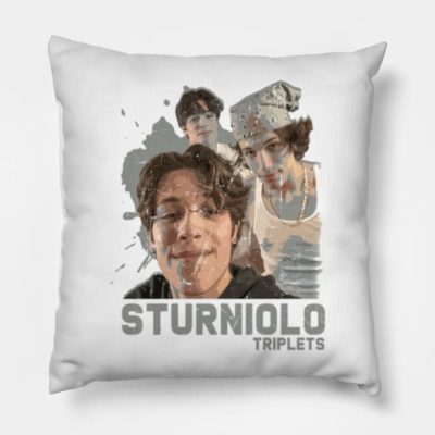 Sturniolo Triplets Throw Pillow Official Sturniolo Triplets Merch