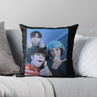 Sturniolo Triplets Teams Throw Pillow Official Sturniolo Triplets Merch