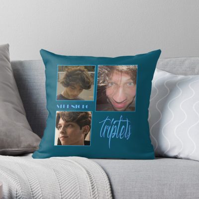 Sturniolo Triplets Trio Throw Pillow Official Sturniolo Triplets Merch