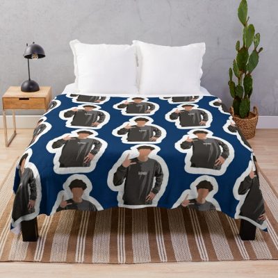 Matt In A Bones Crew - Sturniolo Triplets Throw Blanket Official Sturniolo Triplets Merch