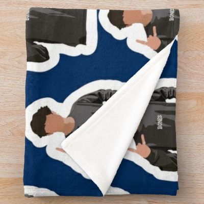 Matt In A Bones Crew - Sturniolo Triplets Throw Blanket Official Sturniolo Triplets Merch