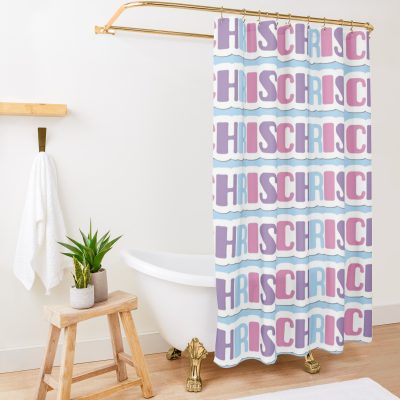 Sturniolo Triplets Sticker, Chris Shower Curtain Official Sturniolo Triplets Merch