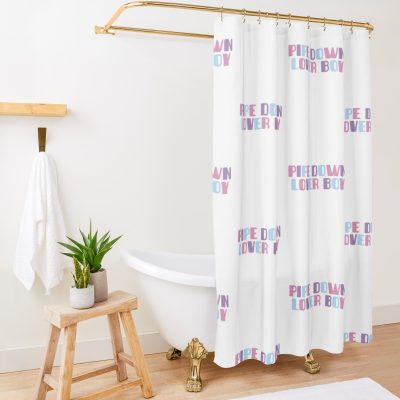 Pipe Down Lover Boy - Sturniolo Triplets Shower Curtain Official Sturniolo Triplets Merch