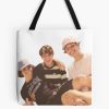 Sturniolo Triplets Let'S Trip Matt Nick Chris Tote Bag Official Cow Anime Merch