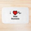 I Love Matt Sturniolo Triplets Bath Mat Official Cow Anime Merch