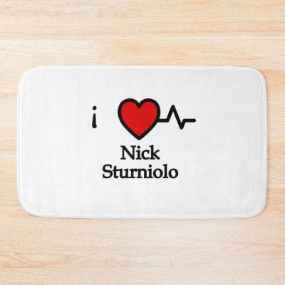 I Love Nick Sturniolo Triplets Bath Mat Official Cow Anime Merch