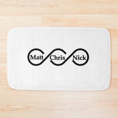 Sturniolo Triplets Let'S Trip Matt Nick Chris Infinity Bath Mat Official Cow Anime Merch